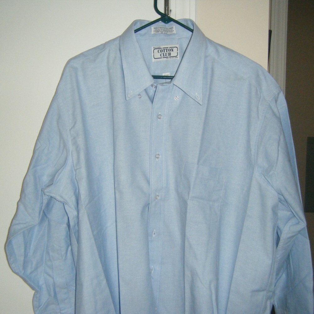 Cotton Club Dress Shirt size 18-33 New